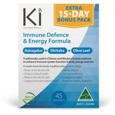 Martin & Pleasance Ki Immune Defence & Energy Formula 45tabs - The O.G Me