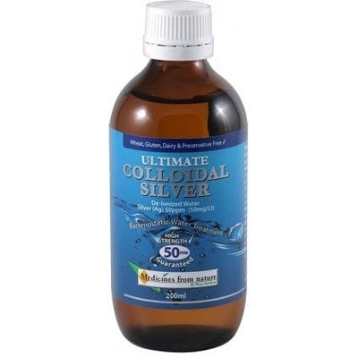 Medicines From Nature Ultimate Colloidal Silver50PPM 200ml - The O.G Me