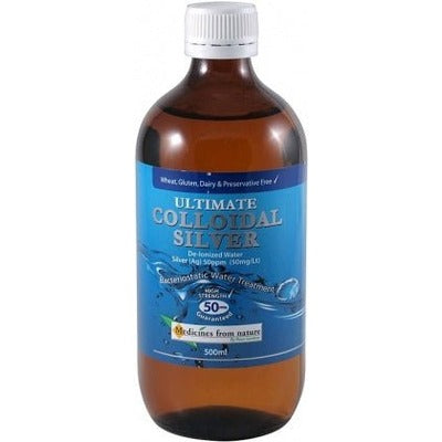 Medicines From Nature Ultimate Colloidal Silver50PPM 500ml - The O.G Me