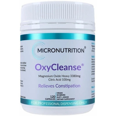 Micronutrition OxvCleanse 120Vege Caps - The O.G Me