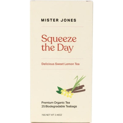 Mister Jones Squeeze The Day Organic 25Teabags - The O.G Me