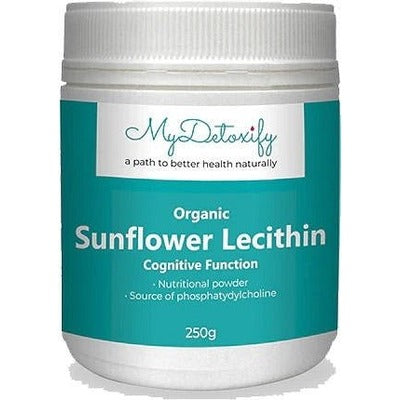 My Detoxify Organic Sunflower Lecithin 250g - The O.G Me