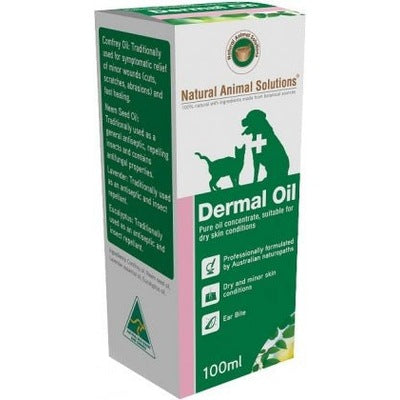 Natural Animal Solutions Dermal Oil 100ml - The O.G Me