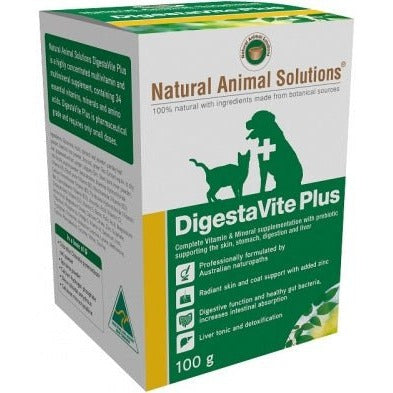 Natural Animal Solutions DigestaVite Plus 100g - The O.G Me