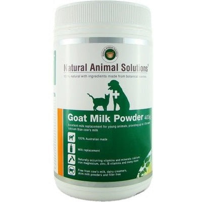 Natural Animal Solutions Goat Milk Powder 400g - The O.G Me