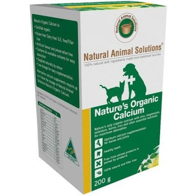 Natural Animal Solutions Nature's Org Calcium 200g - The O.G Me