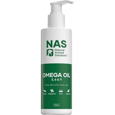 Natural Animal Solutions Omega 3 6 & 9 Omega Oil for Dogs 200ml - The O.G Me