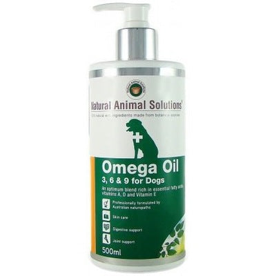 Natural Animal Solutions Omega Oil 3,6&9 Dogs 500ml - The O.G Me