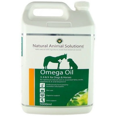 Natural Animal Solutions Omega Oil Dogs/Horse 5L - The O.G Me