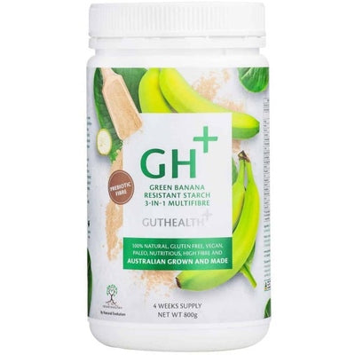 Natural Evolution Guthealth+ Green Banana Resistant Starch 3-in-1 Multifibre G/F 800g - The O.G Me