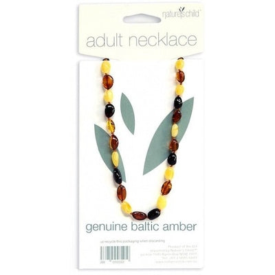 Natures Child Amber Necklace for Adults Mixed Colours - The O.G Me