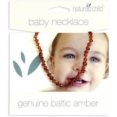 Natures Child Amber Necklace for Baby Cognac - The O.G Me