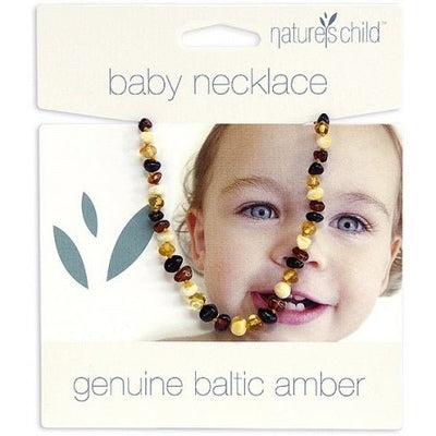 Natures Child Amber Necklace for Baby Mixed Colours - The O.G Me