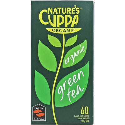 Natures Cuppa Org Green 60 Teabags 20%Extra - The O.G Me