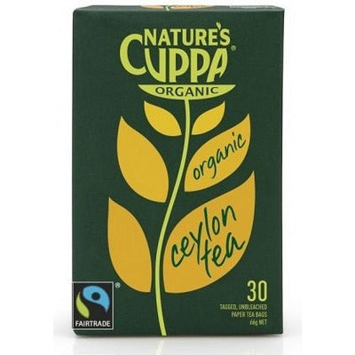 Natures Cuppa Organic Ceylon 120 Teabags - The O.G Me