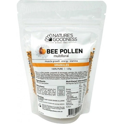 Natures Goodness Pollen Granules 125g - The O.G Me