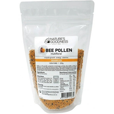 Natures Goodness Pollen Granules 250g - The O.G Me