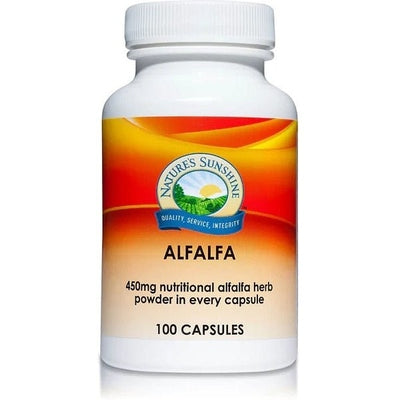 Natures Sunshine Alfalfa 450mg 100caps - The O.G Me