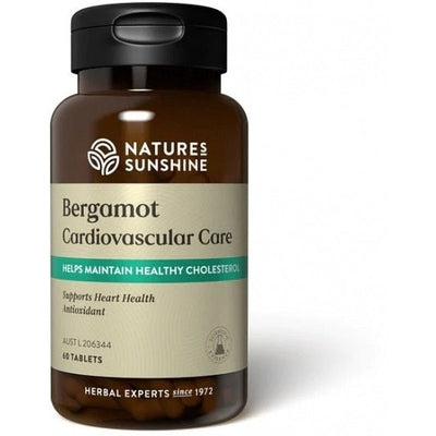 Natures Sunshine Bergamot Cardiovascular Care 60tabs - The O.G Me