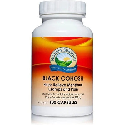 Natures Sunshine Black Cohosh 525mg 100caps - The O.G Me