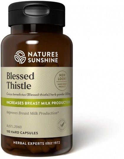 Natures Sunshine Blessed Thistle 300mg 100caps - The O.G Me