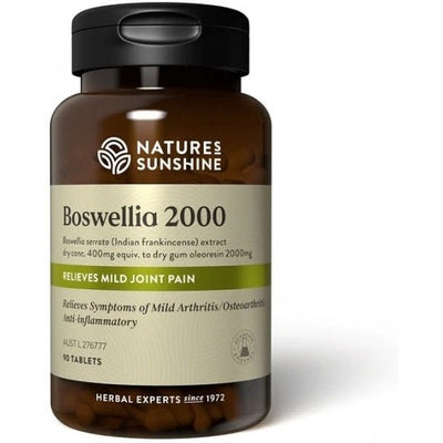 Natures Sunshine Boswellia 2000 2g 90tabs - The O.G Me