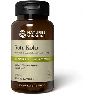 Natures Sunshine Gotu Kola 425mg 100caps - The O.G Me