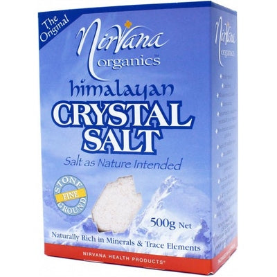 Nirvana Himalayan Crystal Salt Fine 500gm - The O.G Me