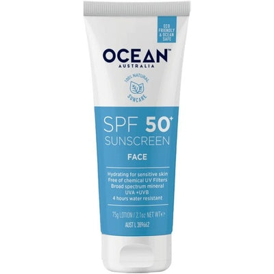 Ocean Australia Mineral Sunscreen 50+SPF Face 75g - The O.G Me