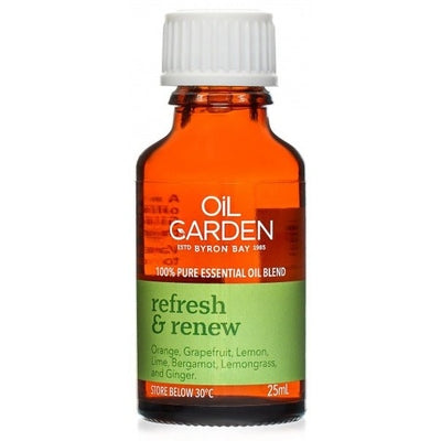 Oil Garden Refresh & Renew Pure Essential Oil Blends 25ml - The O.G Me