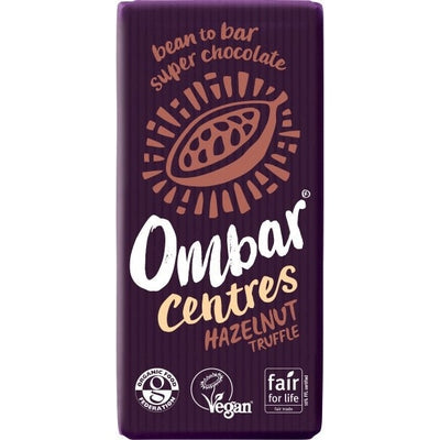 Ombar Hazelnut Truffle Chocolate Bar 70g  - The O.G Me