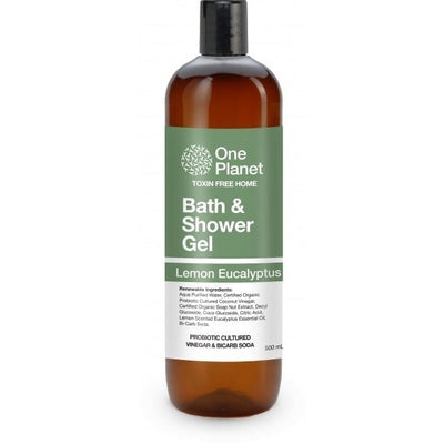 One Planet Bath & Shower Gel Lemon Eucalyptus 500ml  - The O.G Me