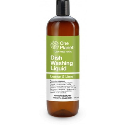 One Planet Dish Washing Liquid Lemon & Lime 500ml  - The O.G Me