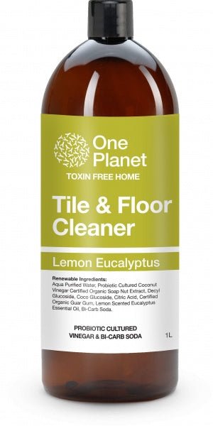 One Planet Tile & Floor Cleaner Lemon Eucalyptus 1L  - The O.G Me