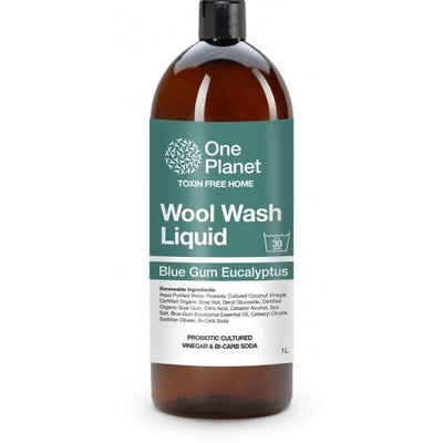 One Planet Wool Wash Liquid Blue Gum Eucalyptus 1L  - The O.G Me