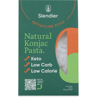 Slendier Konjac Fettuccine Style Gluten Free 400g - The O.G Me