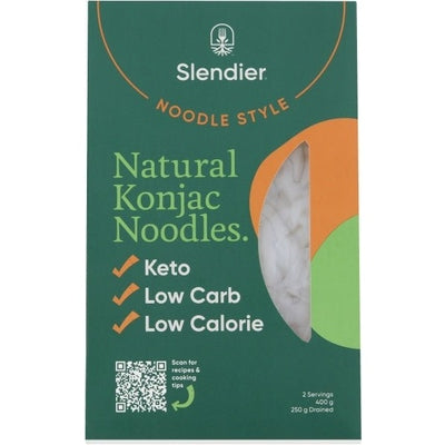 Slendier Konjac Noodle Style Gluten Free 400g - The O.G Me