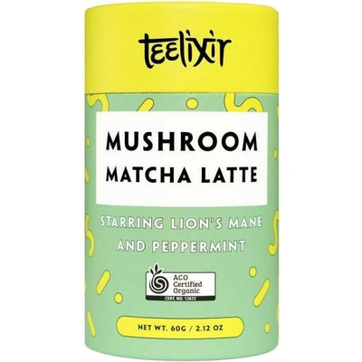 Teelixir Mushroom Matcha Latte 100g - The O.G Me