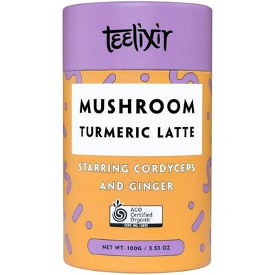 Teelixir Mushroom Turmeric Latte 100g - The O.G Me