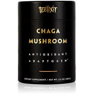 Teelixir Organic Chaga Mushroom Powder Antioxidant Adaptogen G/F 100g - The O.G Me