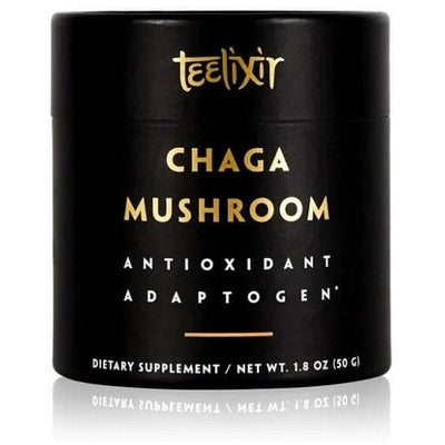 Teelixir Organic Chaga Mushroom Powder Antioxidant Adaptogen G/F 50g - The O.G Me