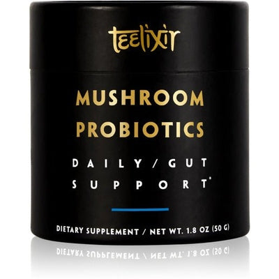 Teelixir Organic Mushroom Probiotics Daily Gut Support G/F 50g - The O.G Me