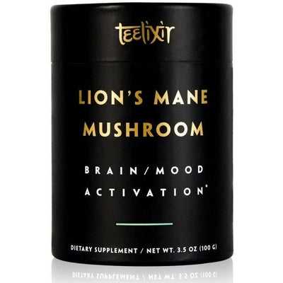 Teelixir Organic Pure Lion's Mane Mushroom G/F 100g - The O.G Me