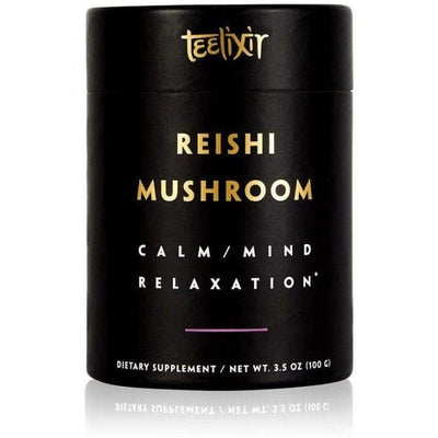 Teelixir Organic Reishi Mushroom Powder Calm/Mind Relaxation G/F 100g - The O.G Me