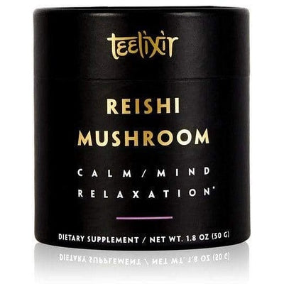 Teelixir Organic Reishi Mushroom Powder Calm/Mind Relaxation G/F 50g - The O.G Me