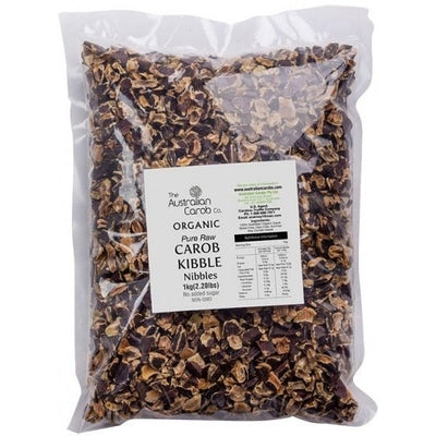 The Australian Carob Organic Carob Kibble Nibbles Raw 1Kg - The O.G Me