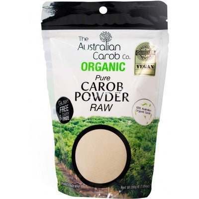 The Australian Carob Organic Carob Powder Raw 200g - The O.G Me