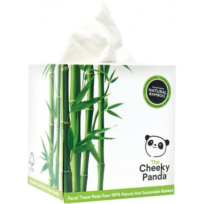 The Cheeky Panda Facial Tissue Cube Box 56 Sheets - The O.G Me