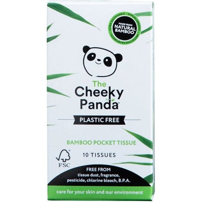 The Cheeky Panda Plastic Free Pocket Tissues 10 Tissues - The O.G Me