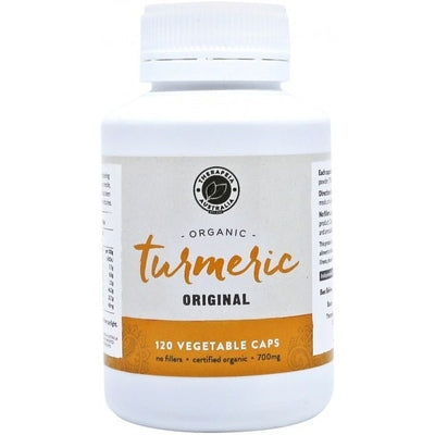 Therapeia Australia Organic Turmeric 700mg 120 vegecaps - The O.G Me